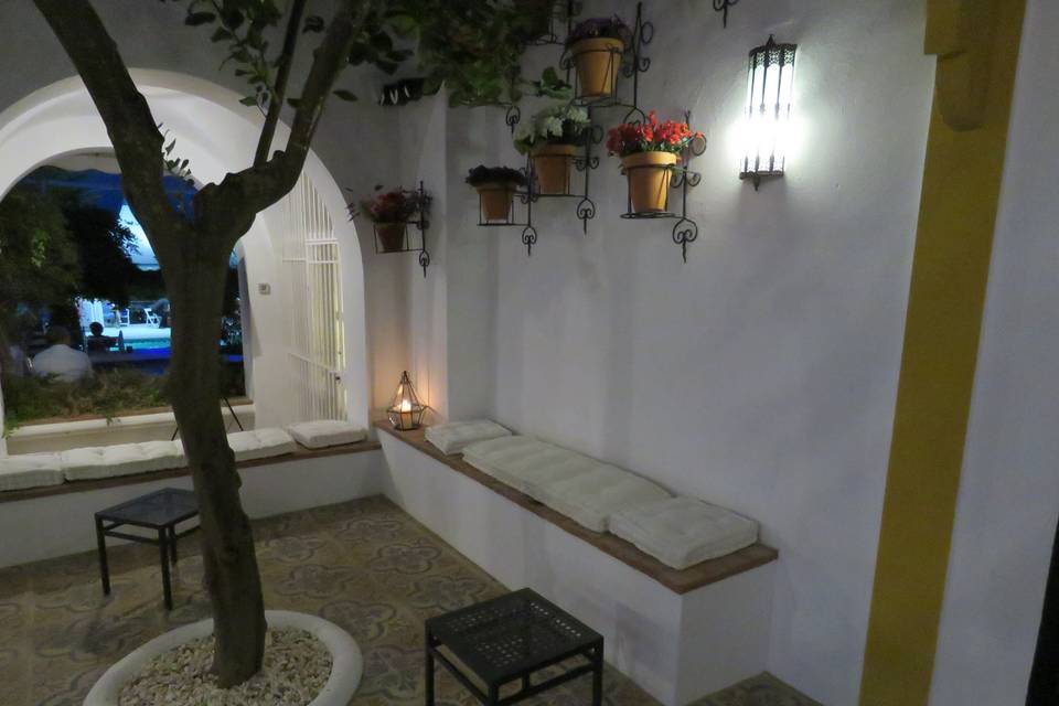 Detalle patio andaluz