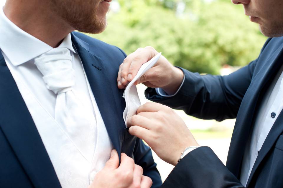 La preparación del novio