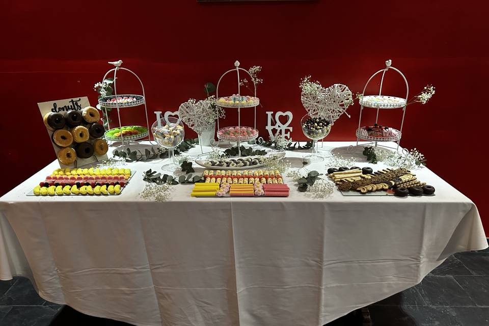 Mesa dulce boda