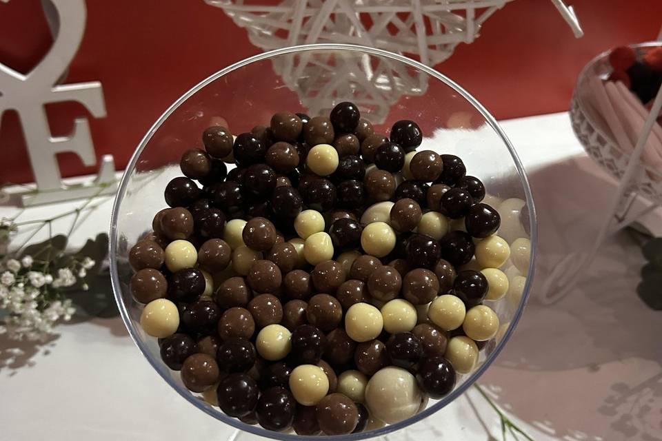 Bolas de chocolate