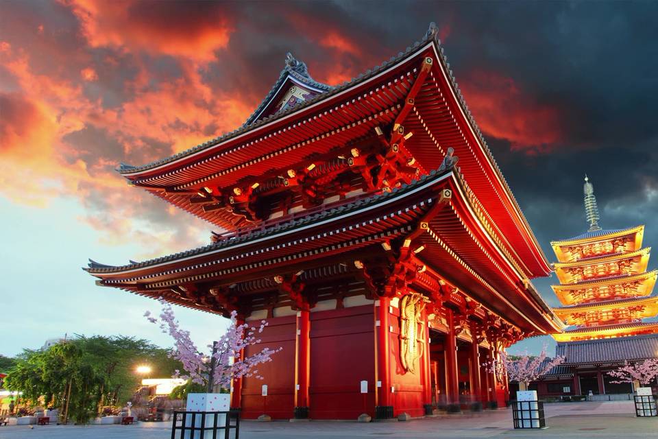 Templo Sensoji en Tokio