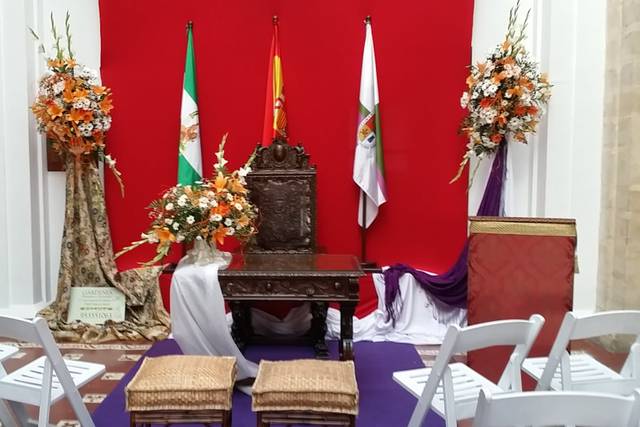 Ayuntamiento decorado