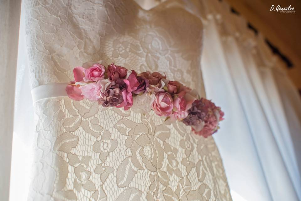 Preparativos de la novia