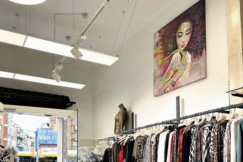 Interior de la tienda
