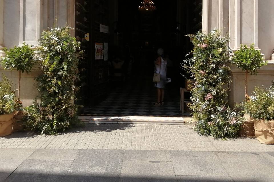 Decoración para la iglesia de San Agustín