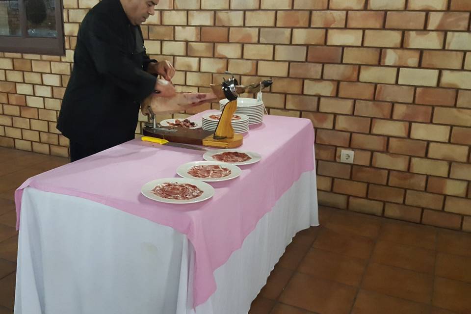 Corner de jamón