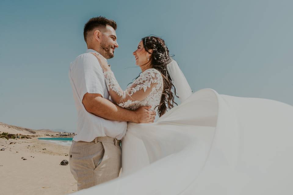 Boda en la playa