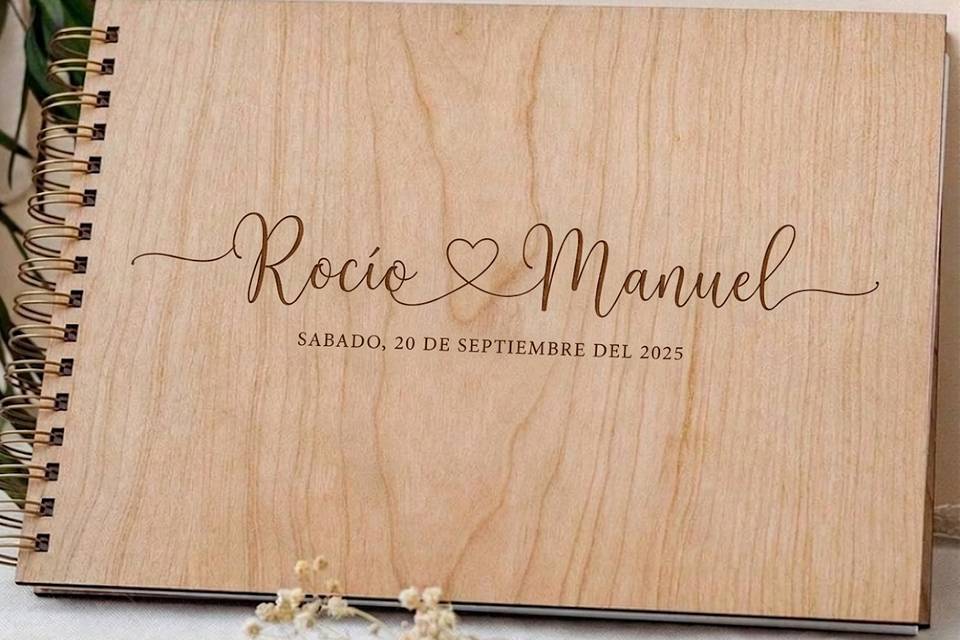 Álbum personalizado boda