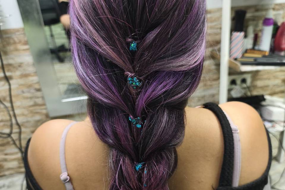 Color y trenzado