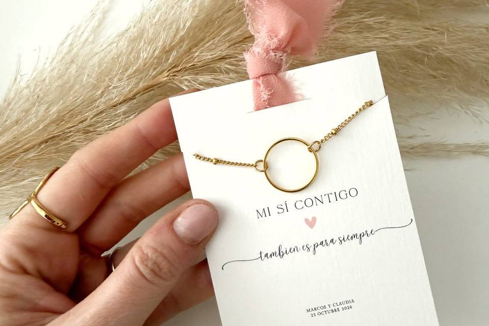 Pulsera aro de amor