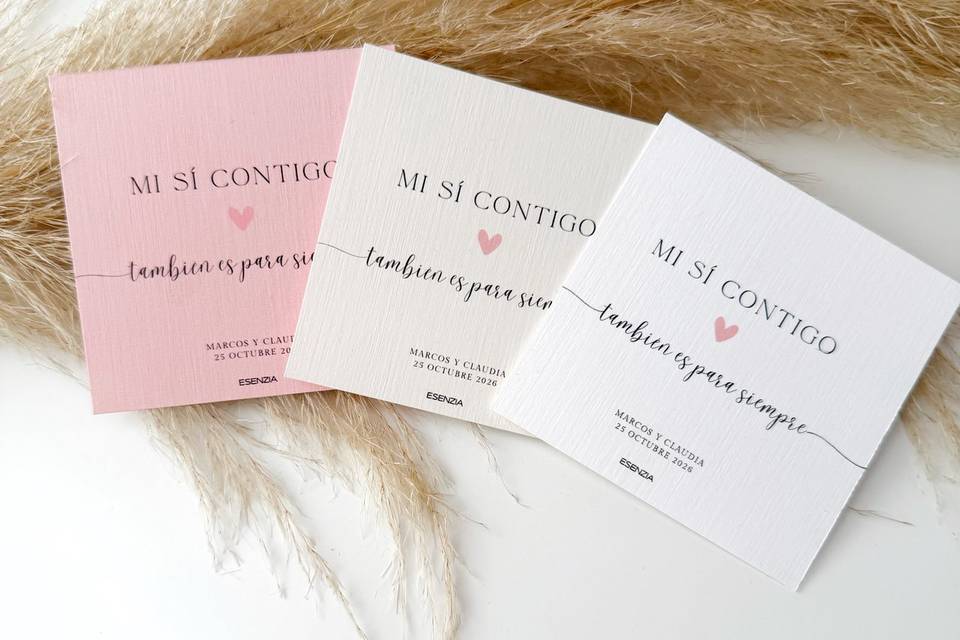Tarjetas personalizadas
