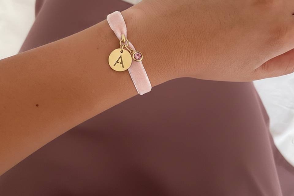 Pulsera terciopelo