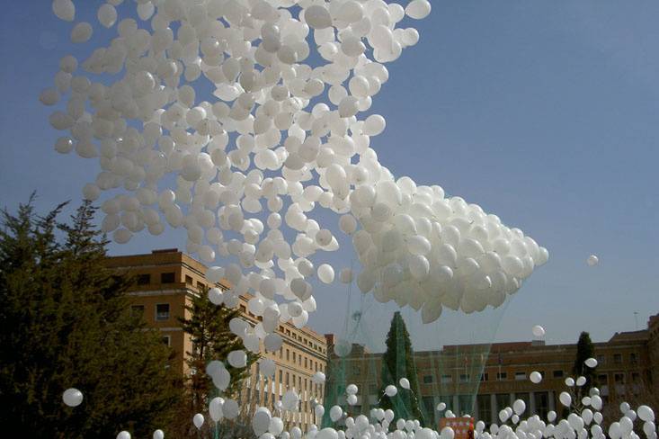 Globos al aire