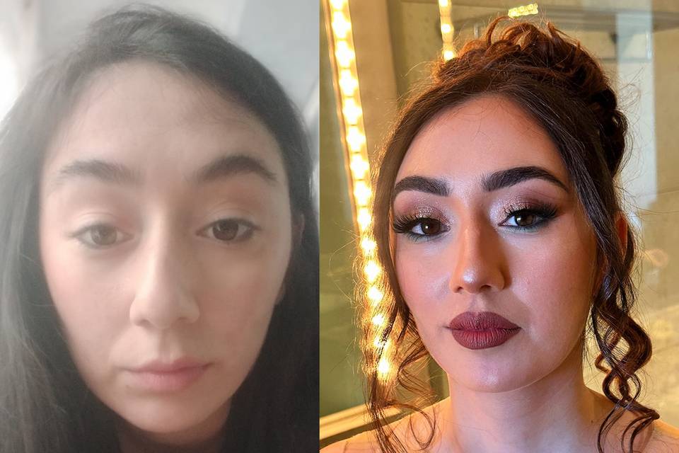 Maquillaje + peinado de invitada