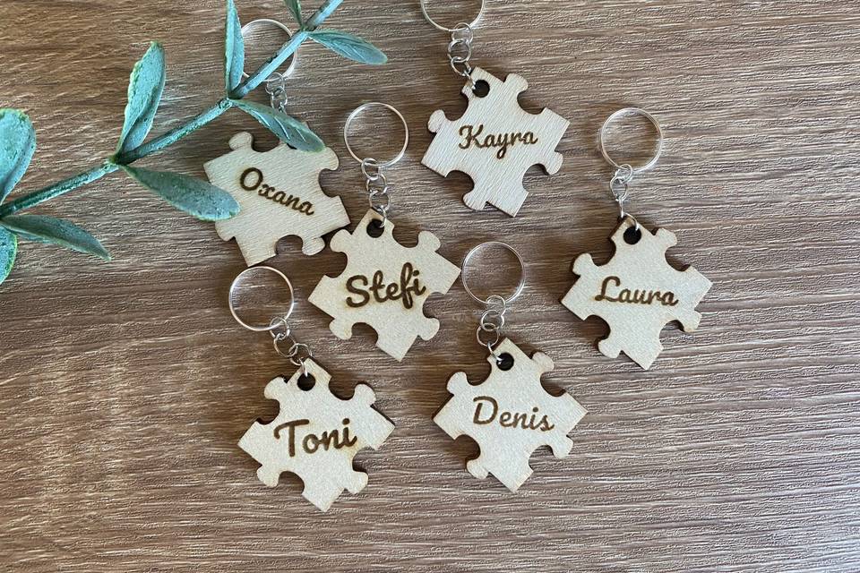 Llaveros personalizados
