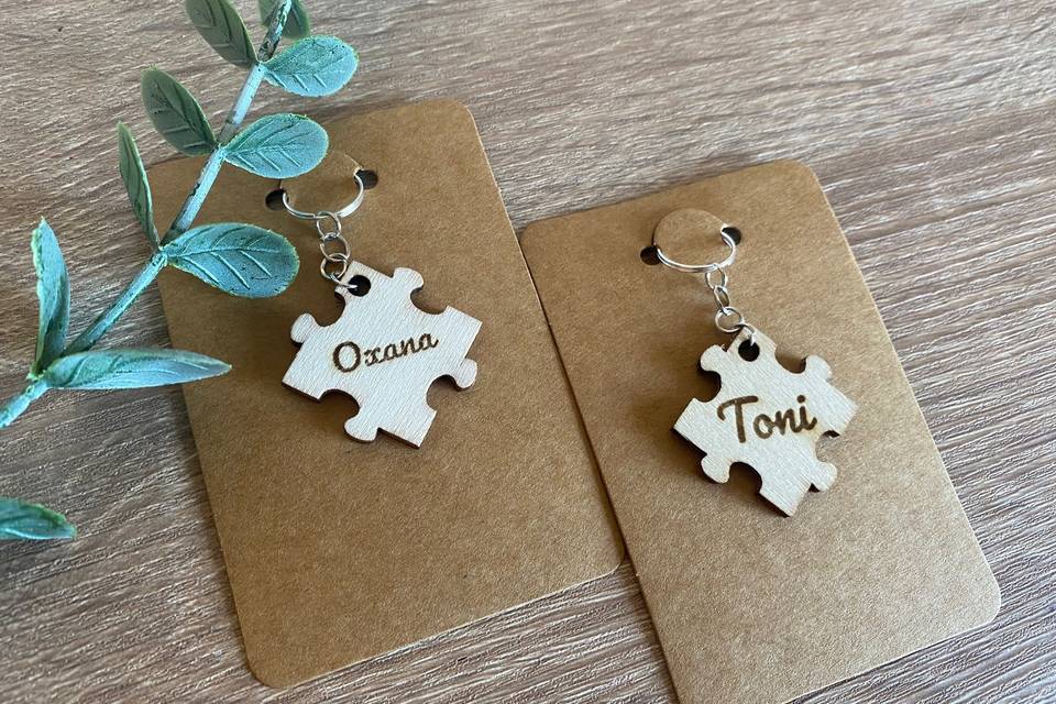 Llaveros personalizados