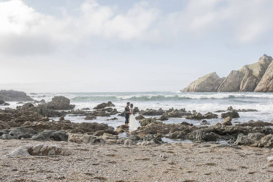 Playa del silencio