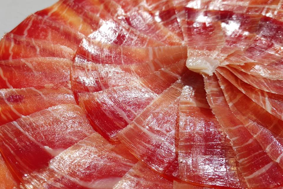 Plato de jamón