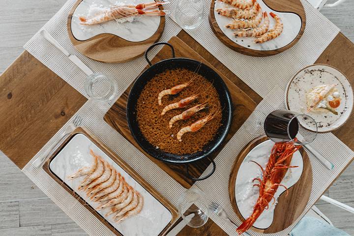 Mariscos de huelva