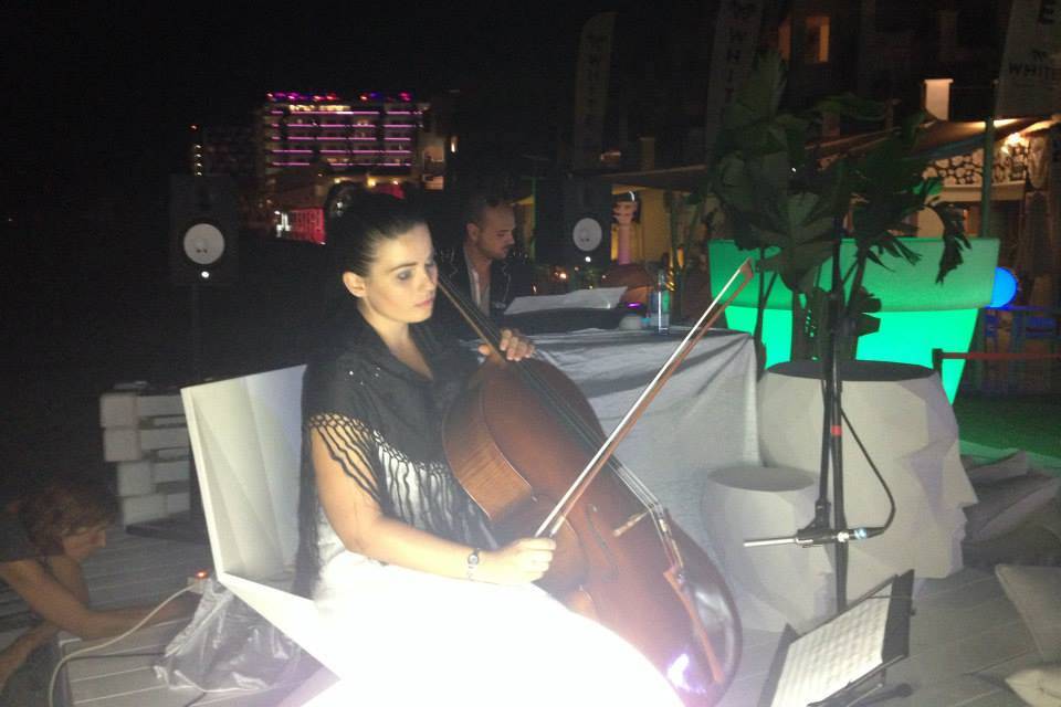 Música ambiente durante el banquete