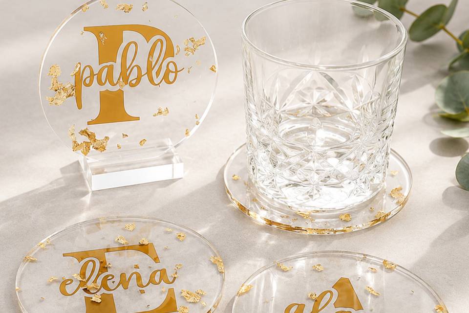 Posavasos personalizados