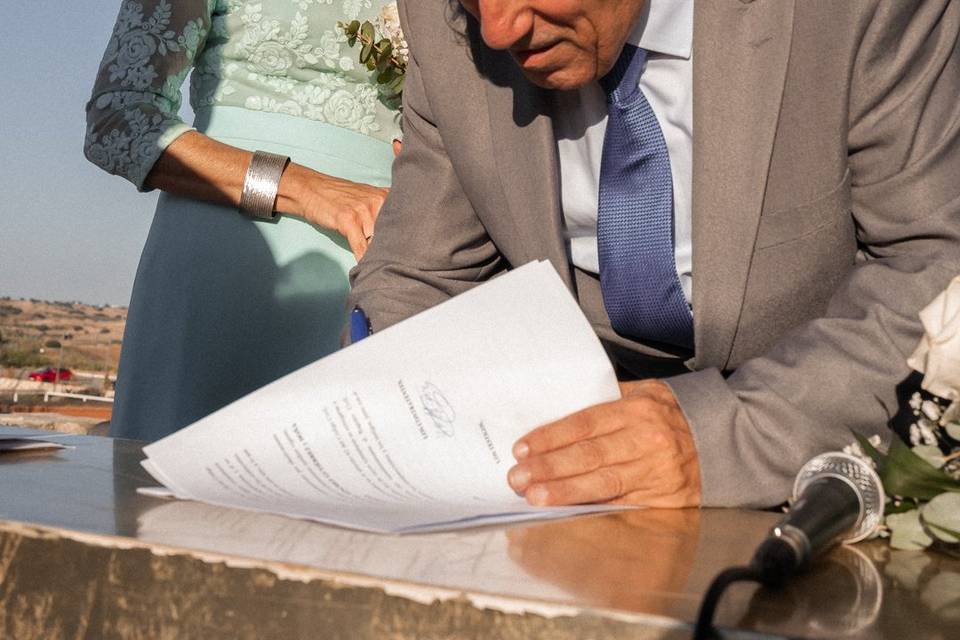 La boda de Manuel y Carmen