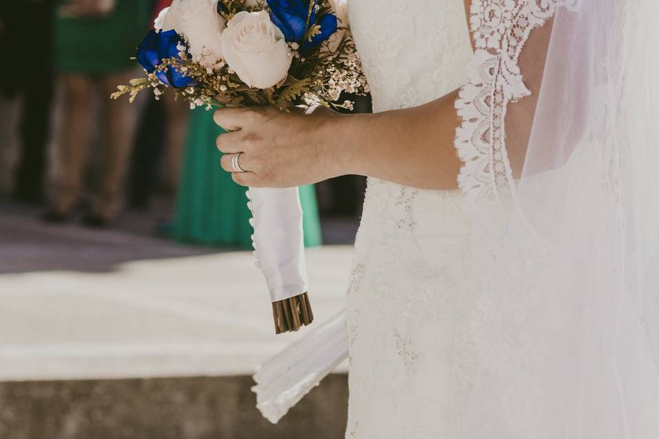 Mirada de la novia