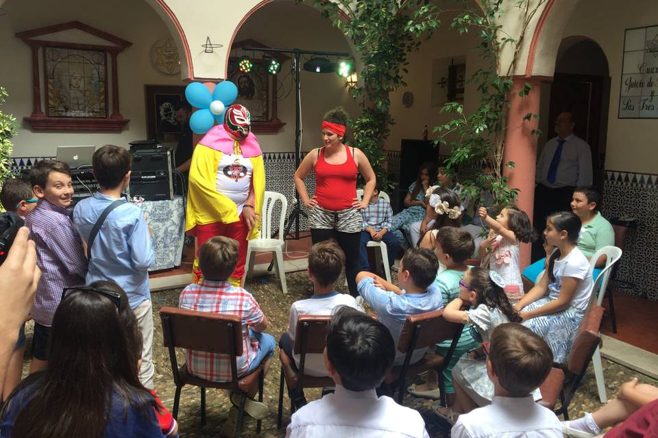 Cumpleaños con animación infantil