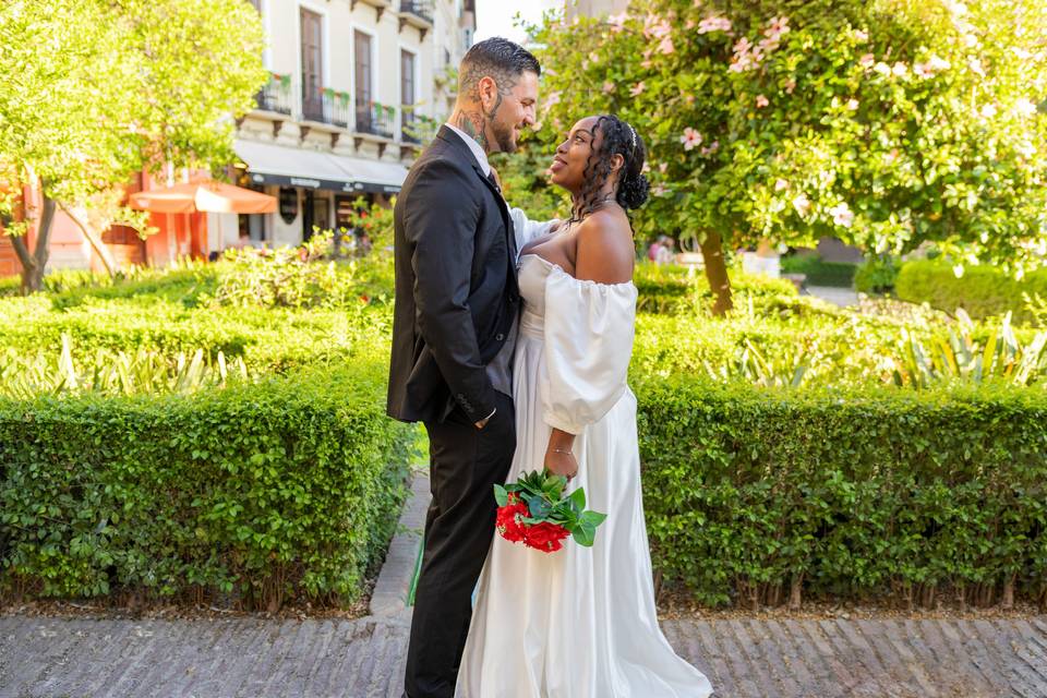 Fotos artistica de boda