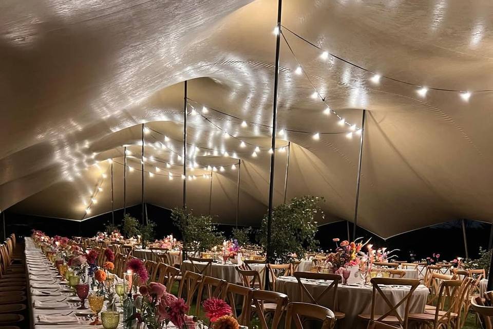 Boda en carpa
