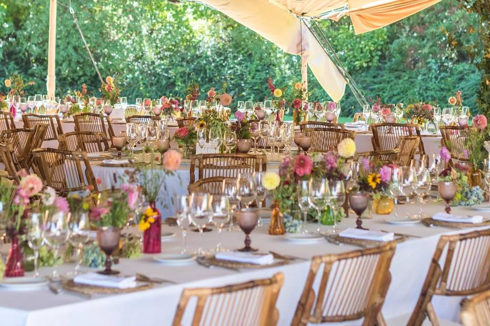 Boda en carpa