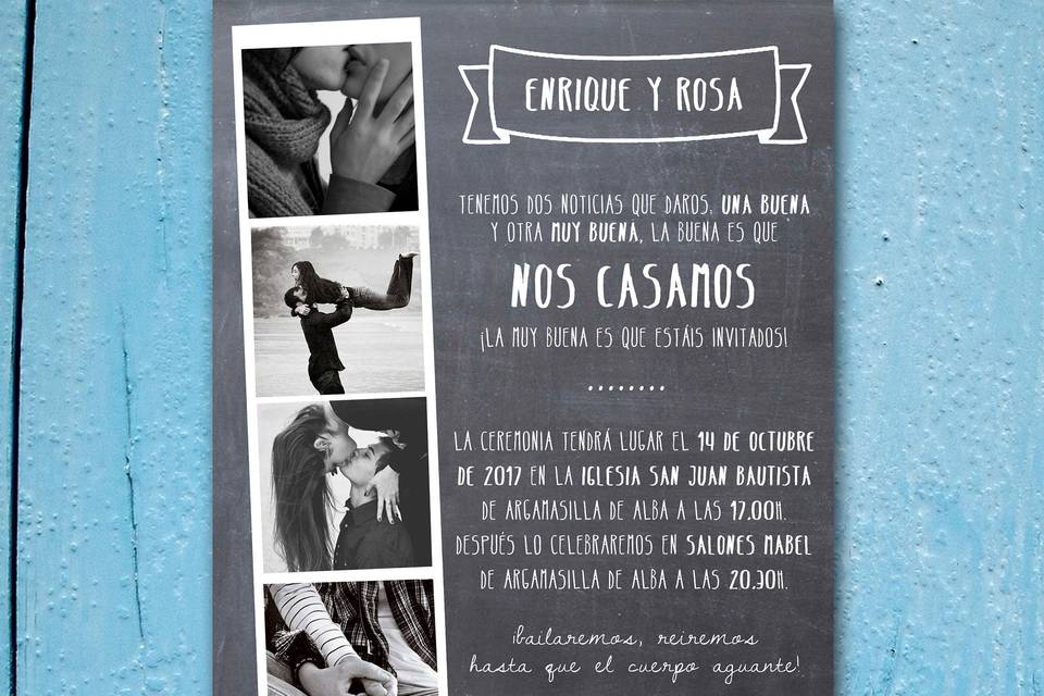 Invitación Mis papás