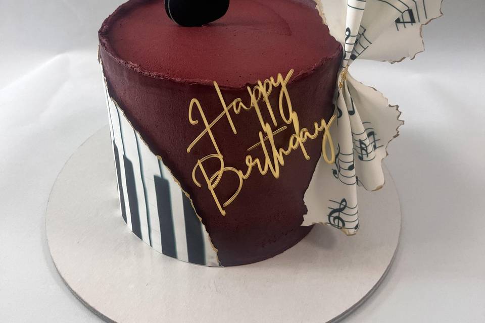 Tarta musical. 15 raciones
