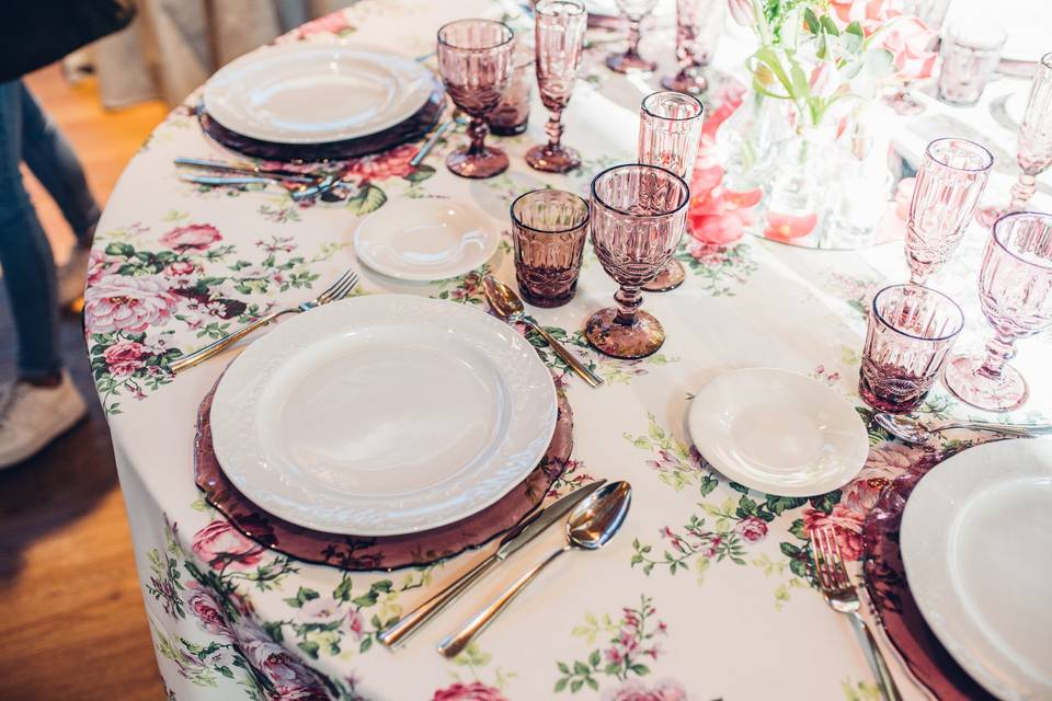 Detalles mesa boda