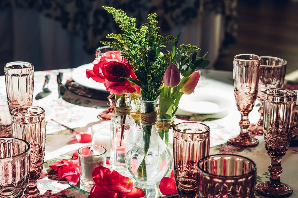 Detalles mesa boda