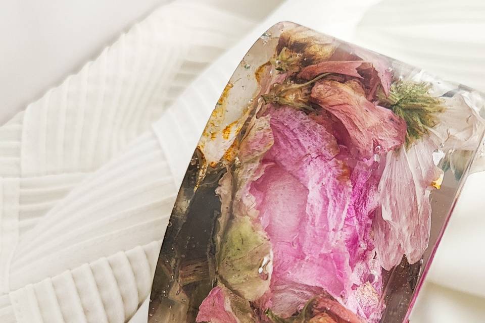 Ramo de novia en resina