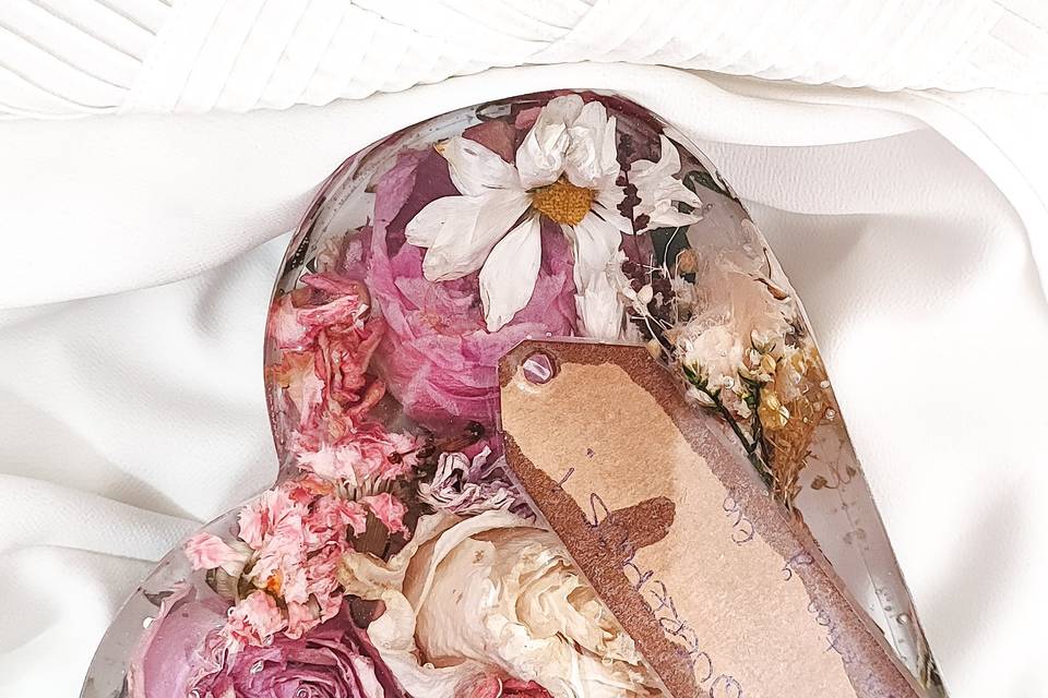 Ramo de novia en resina