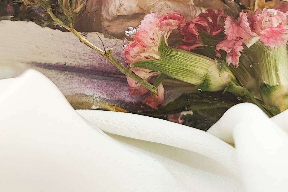 Ramo de novia en resina