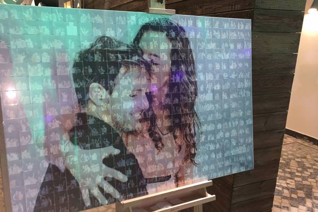 Mosaic wall
