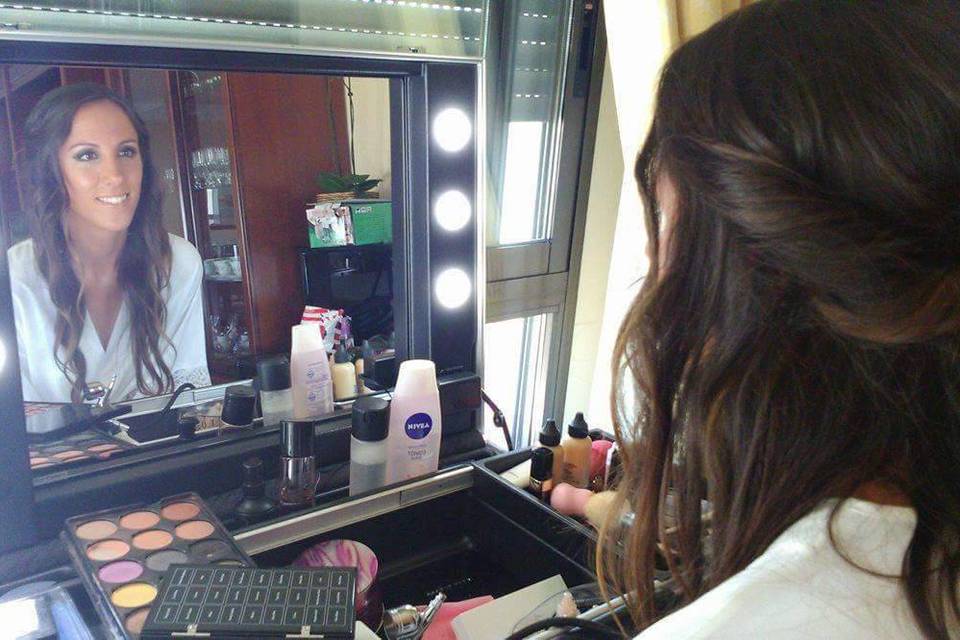 Maquillaje con aerógrafo