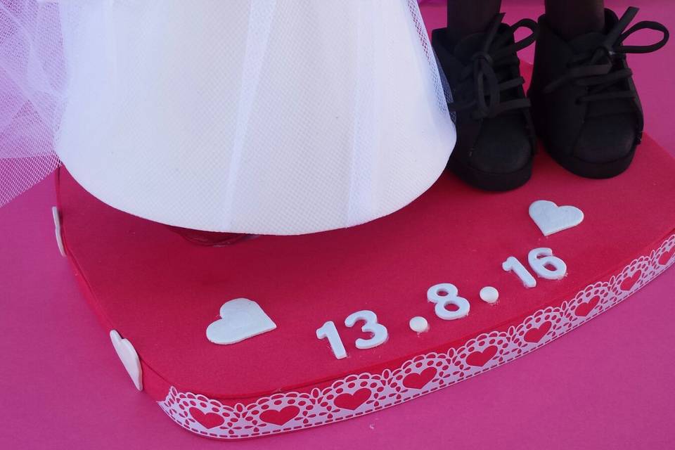 Detalle de fecha de la boda