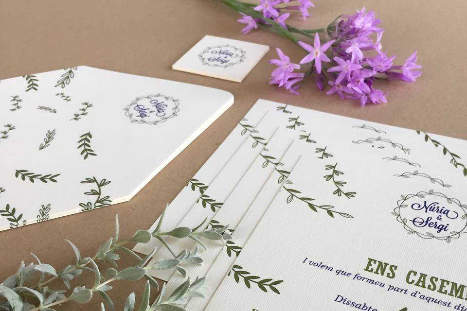 Invitaciones de boda originales