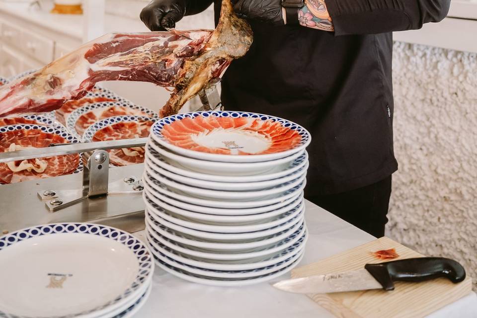 Corte de jamón