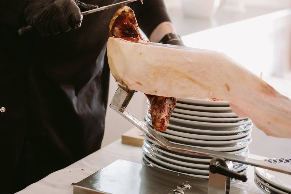 Corte de jamón