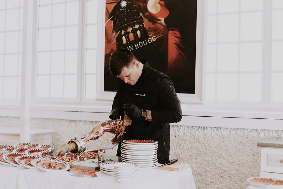 Corte de jamón