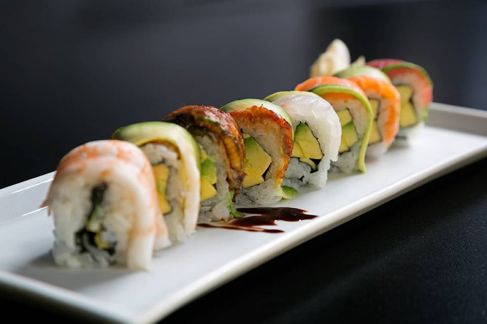 Rainbow roll