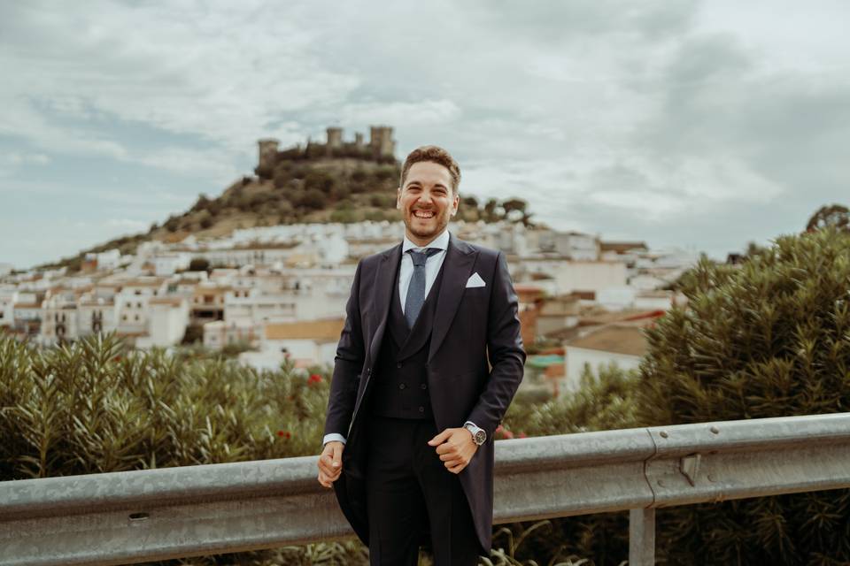 Novio elegante