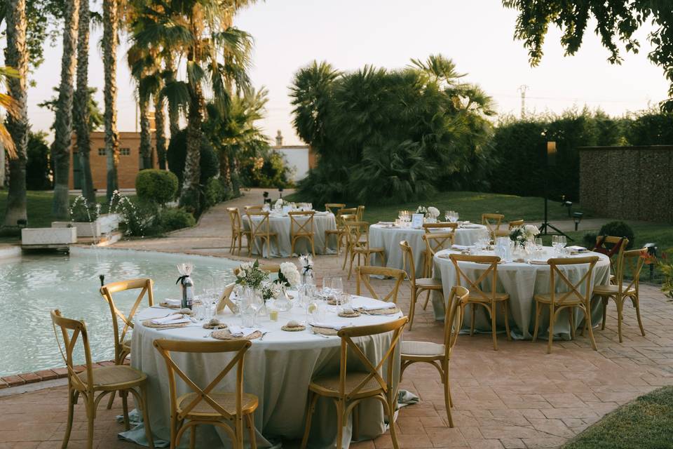 Cena al exterior