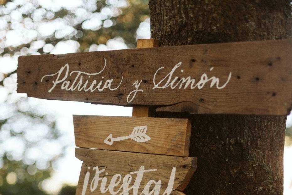 Detalles de la boda