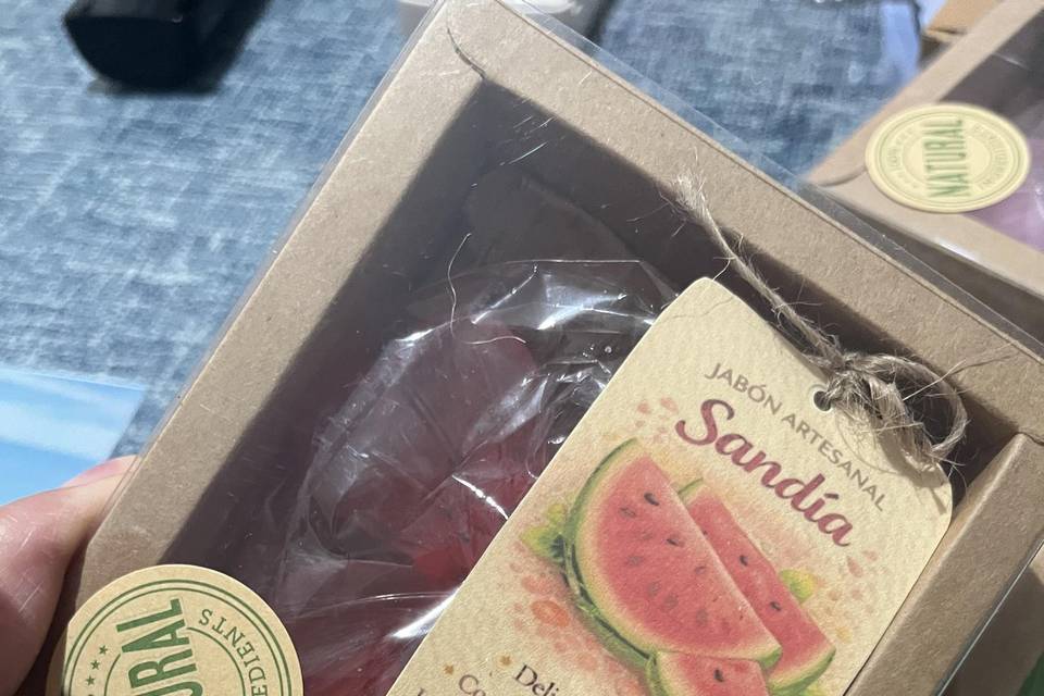 Jabón trébol Sandia